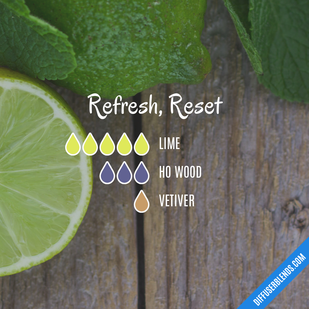 Refresh, Reset — Essential Oil Diffuser Blend
