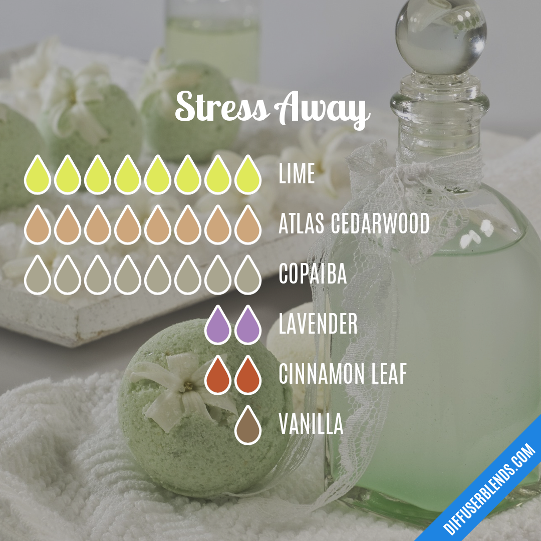 Stress Away — Essential Oil Diffuser Blend
