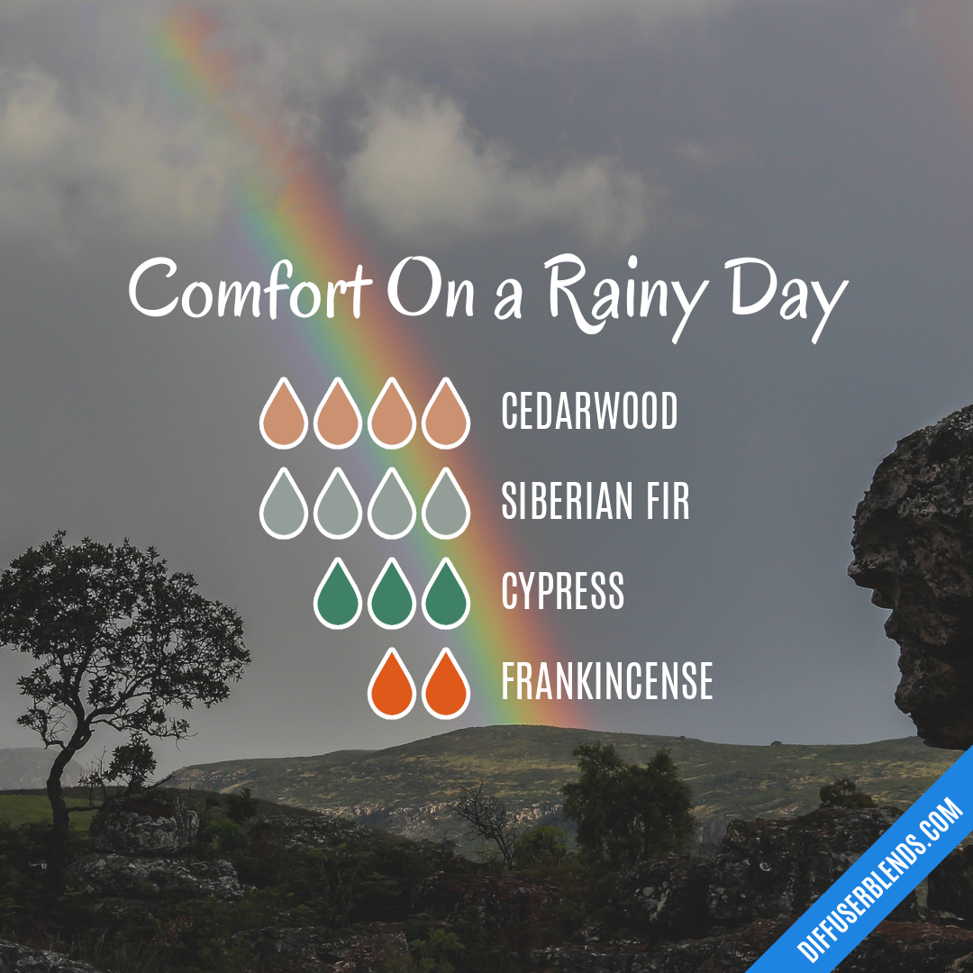 Comfort On a Rainy Day — Essential Oil Diffuser Blend