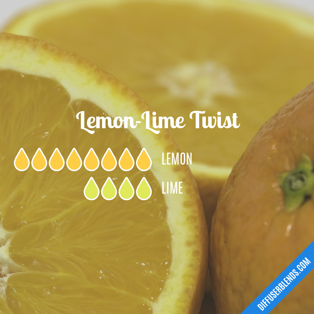 Lemon-Lime Twist — Essential Oil Diffuser Blend