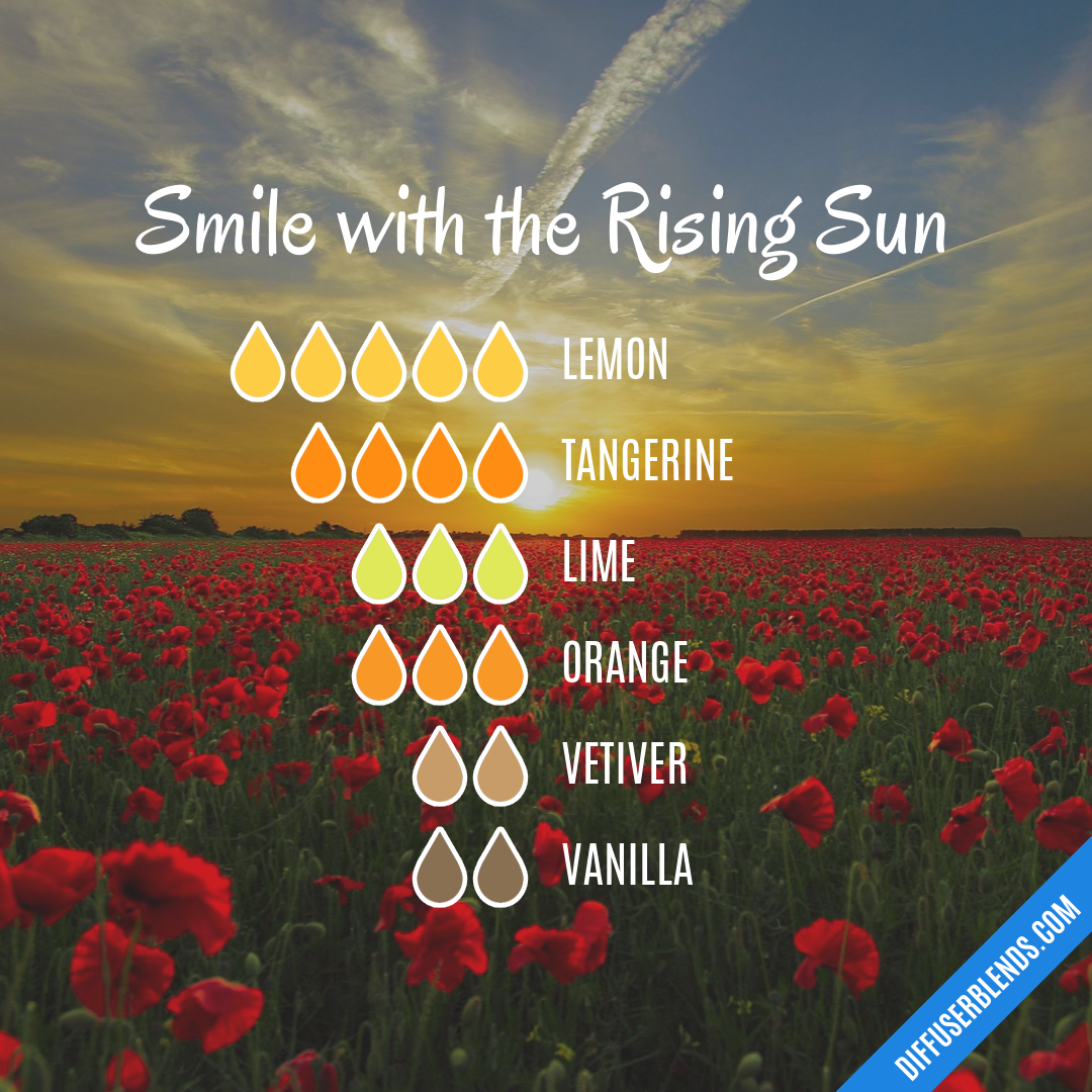 Smile with the Rising Sun — Essential Oil Diffuser Blend