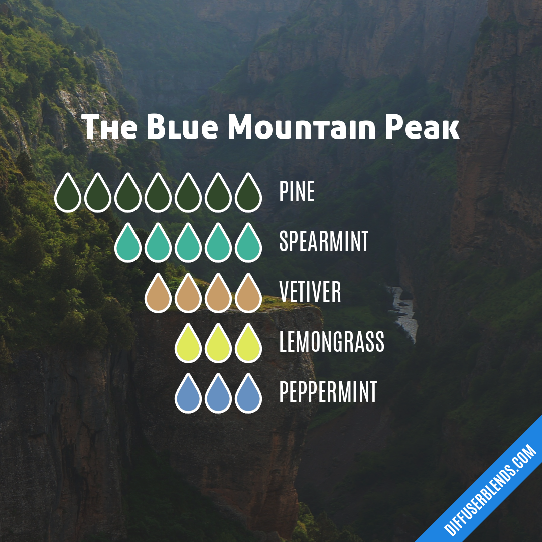 The Blue Mountain Peak — Essential Oil Diffuser Blend