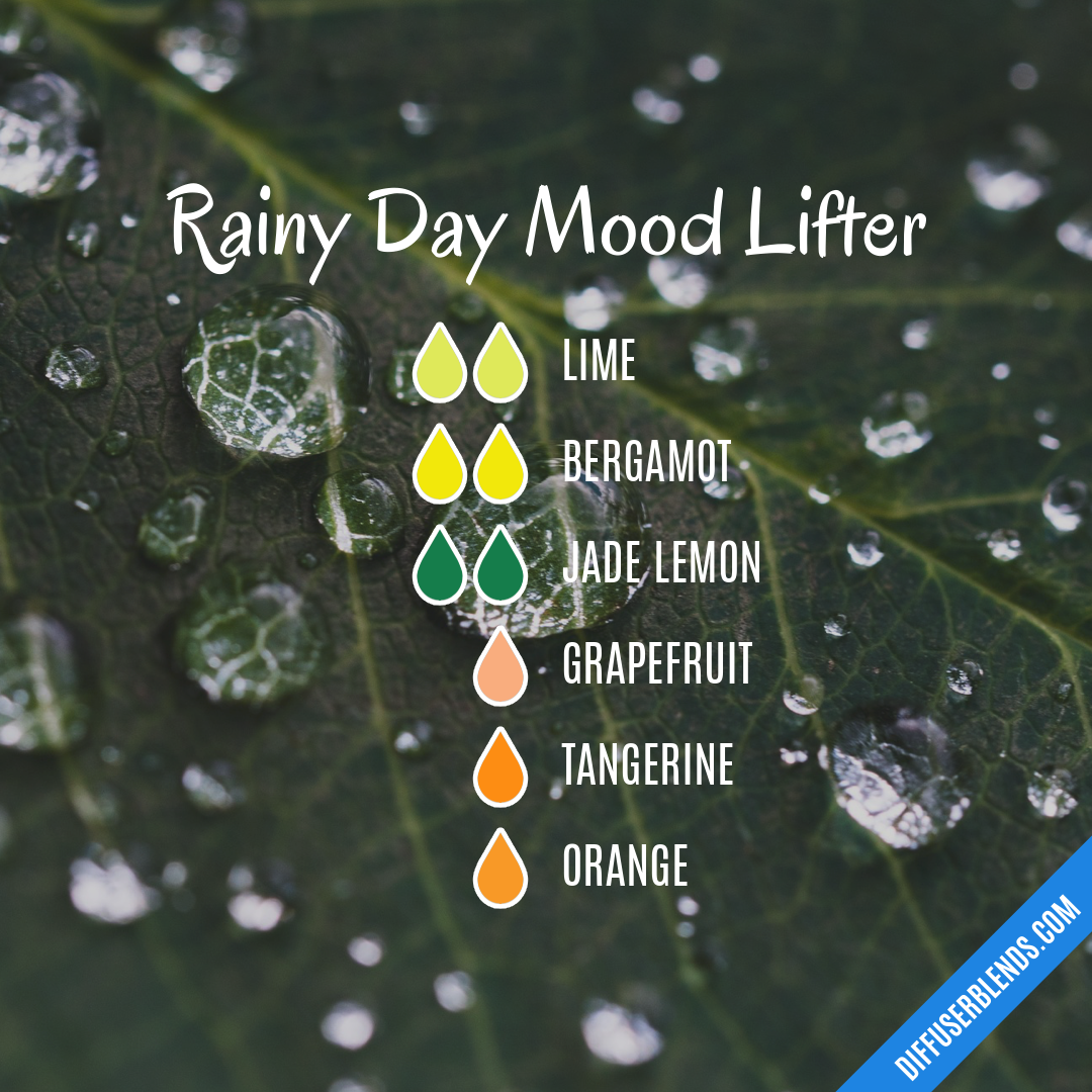 Rainy Day Mood Lifter — Essential Oil Diffuser Blend