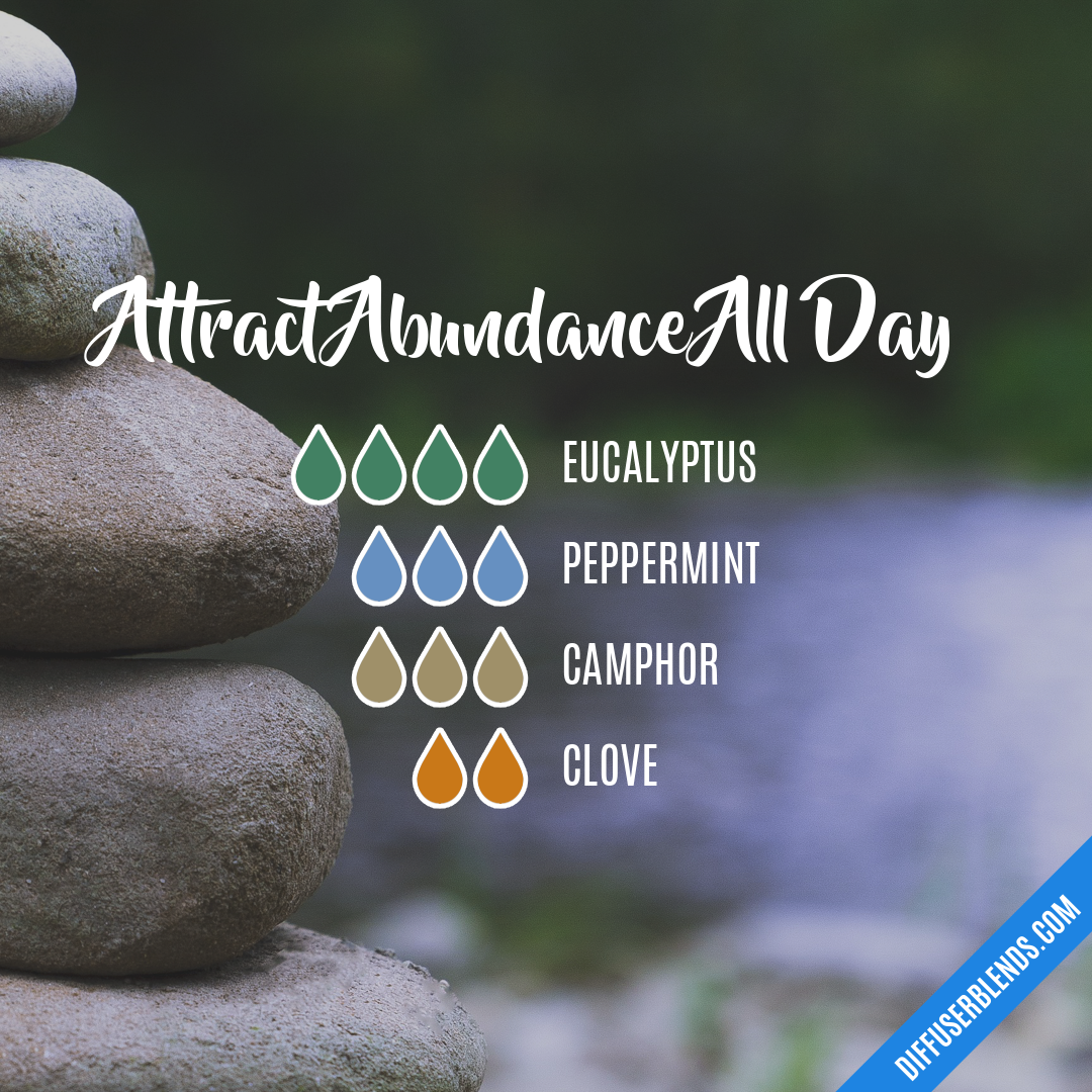 Attract Abundance All Day — Essential Oil Diffuser Blend