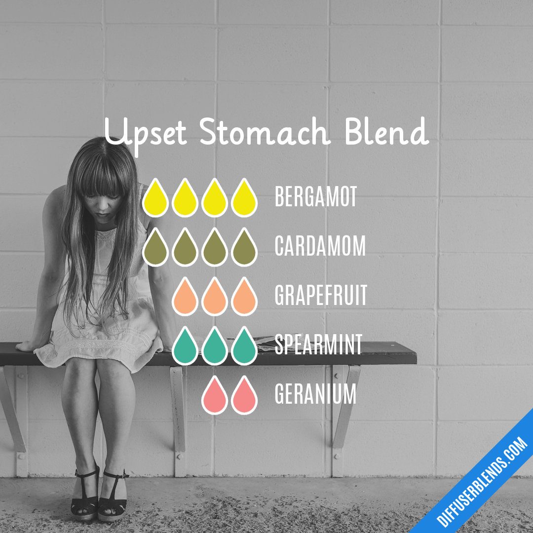 Upset Stomach Blend — Essential Oil Diffuser Blend