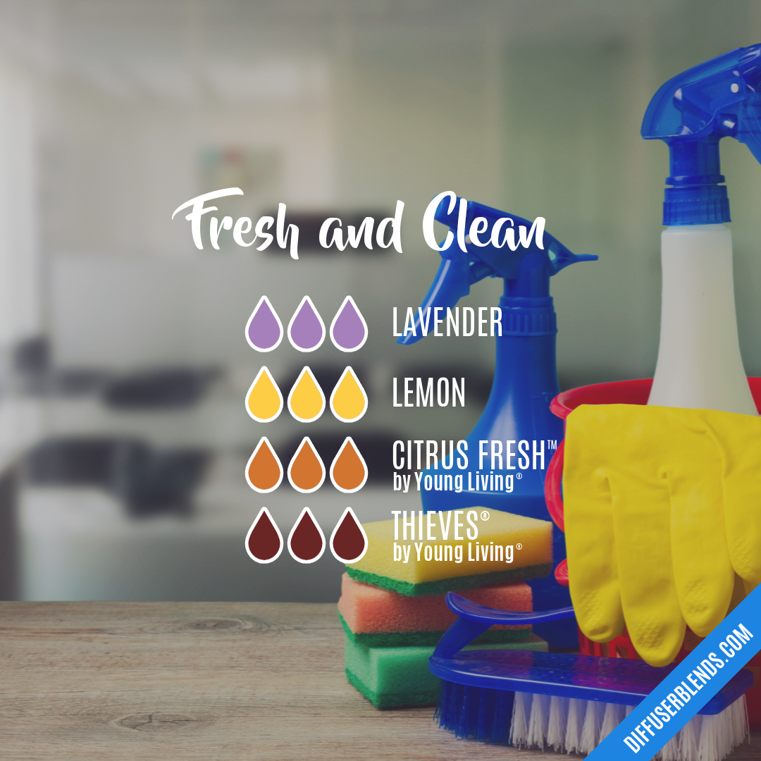 Fresh and Clean — Essential Oil Diffuser Blend