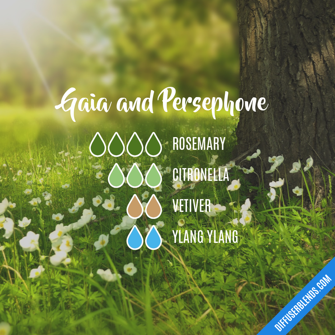 Gaia and Persephone — Essential Oil Diffuser Blend