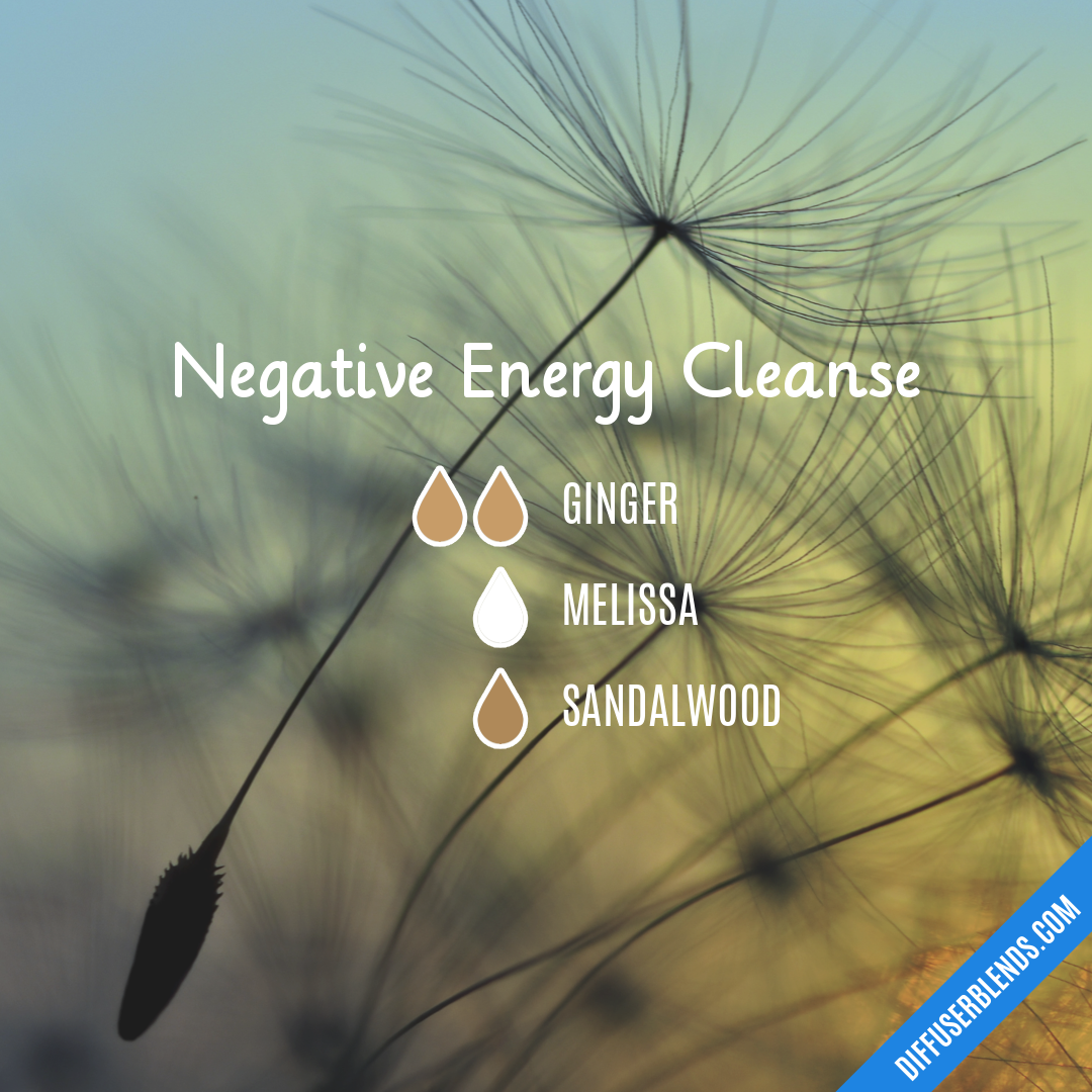 Negative Energy Cleanse — Essential Oil Diffuser Blend