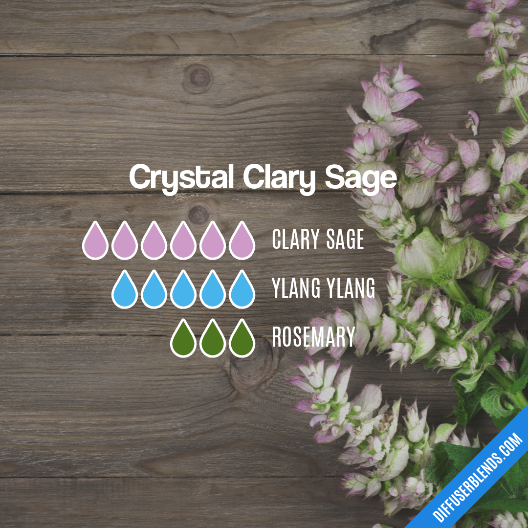 Crystal Clary Sage — Essential Oil Diffuser Blend