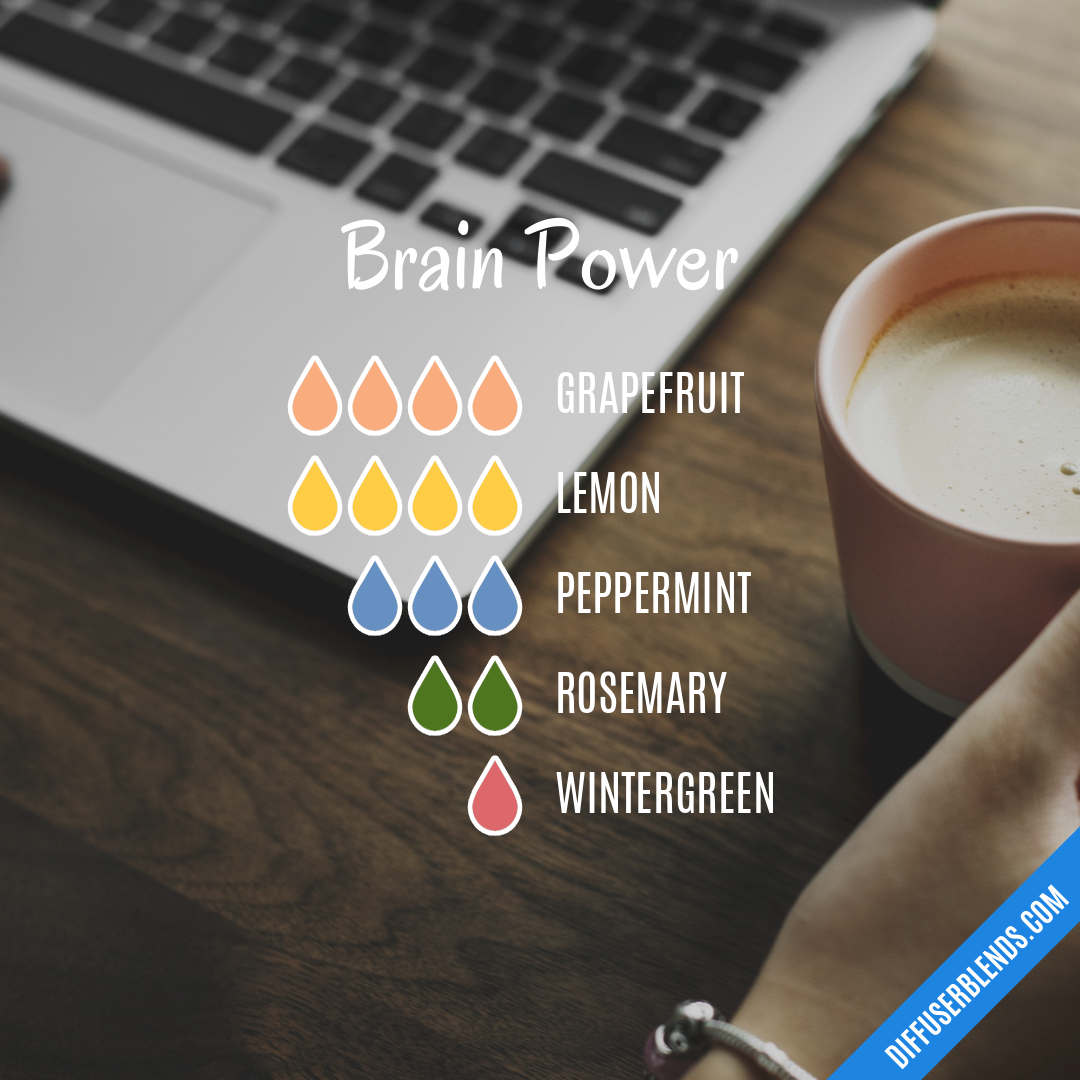 Brain Power — Essential Oil Diffuser Blend