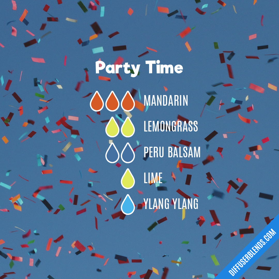 Party Time — Essential Oil Diffuser Blend
