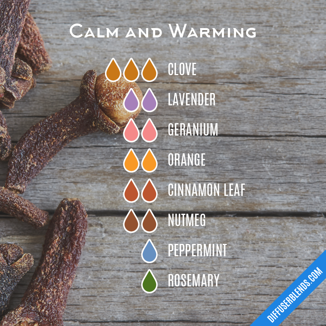 Calm and Warming — Essential Oil Diffuser Blend