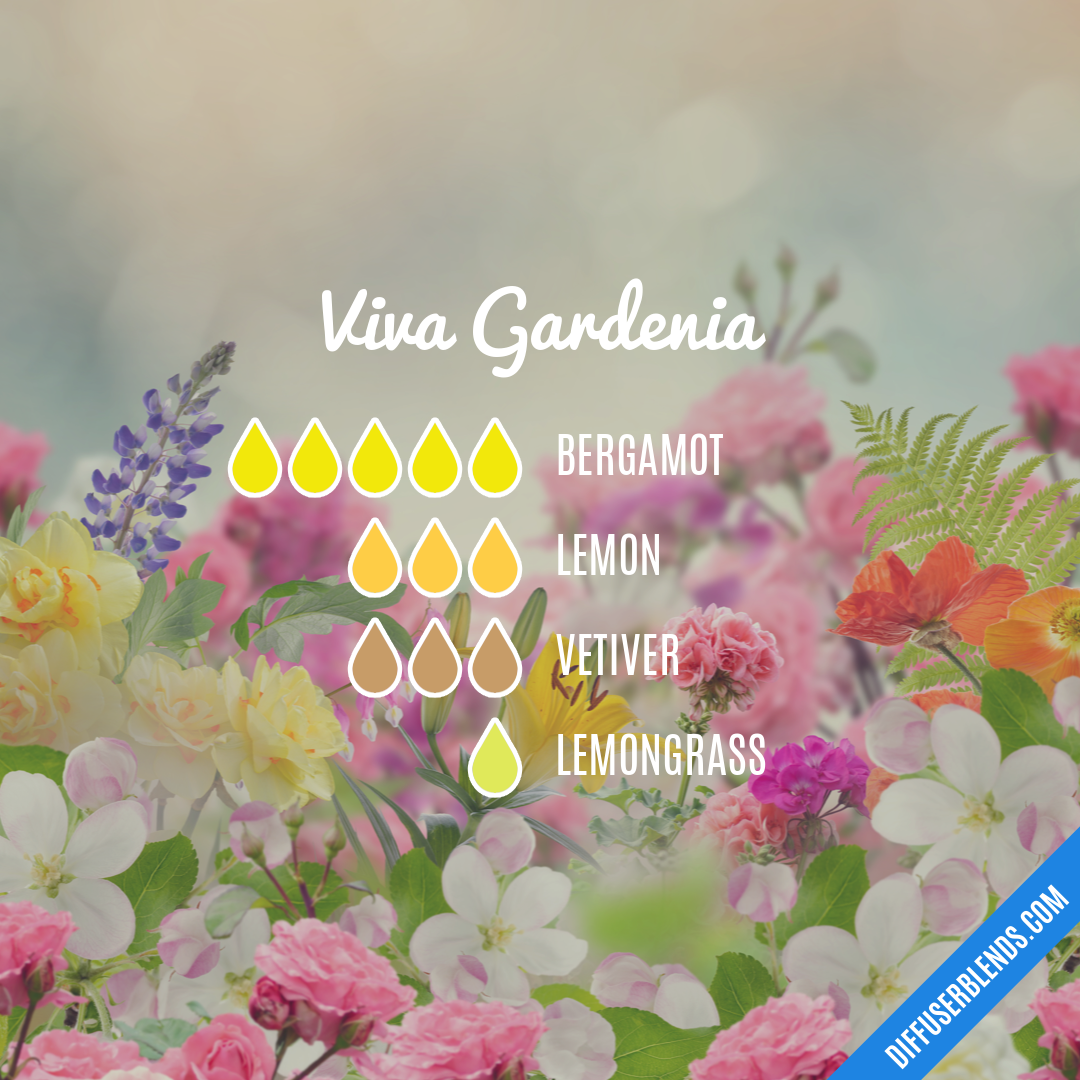 Viva Gardenia — Essential Oil Diffuser Blend