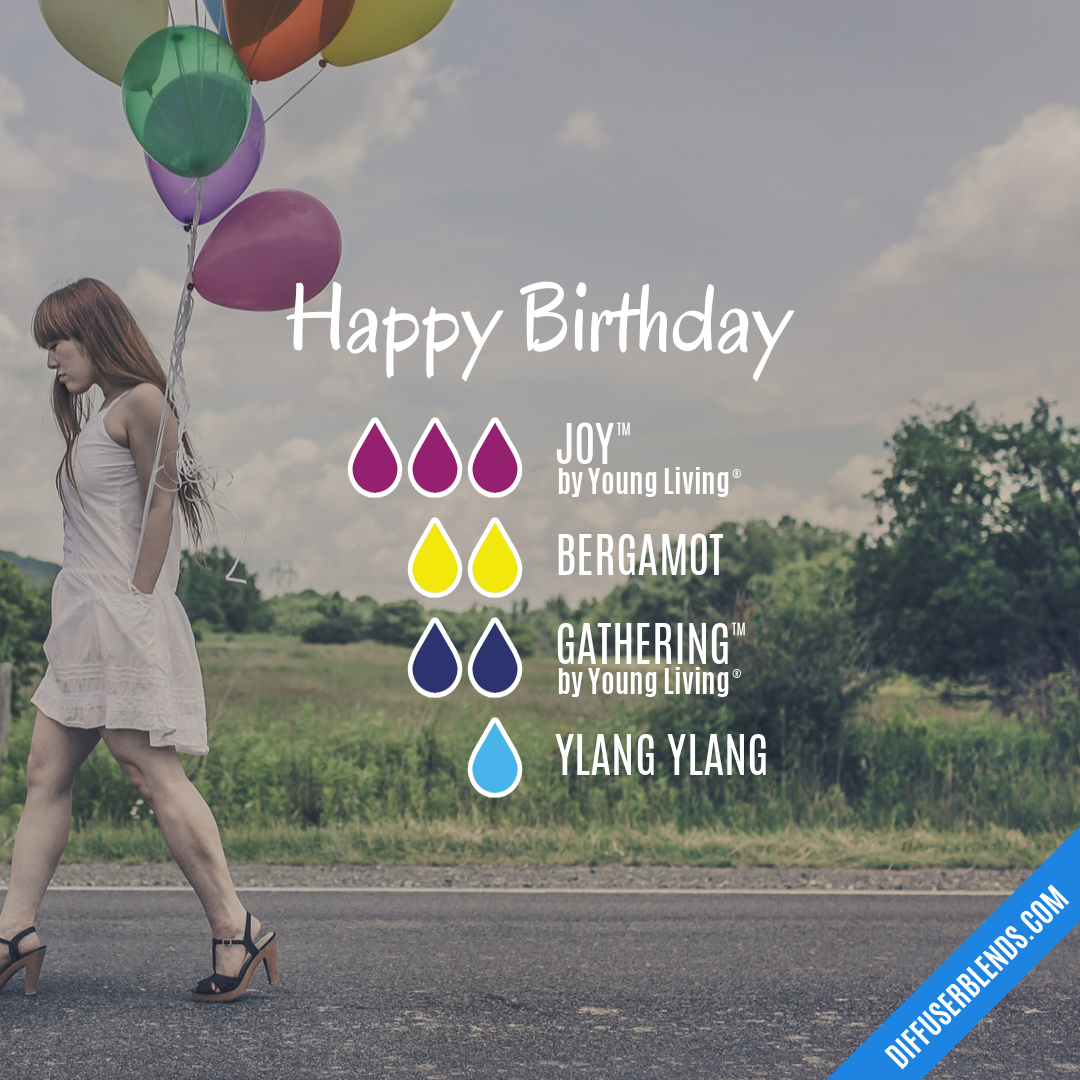 Happy Birthday — Essential Oil Diffuser Blend