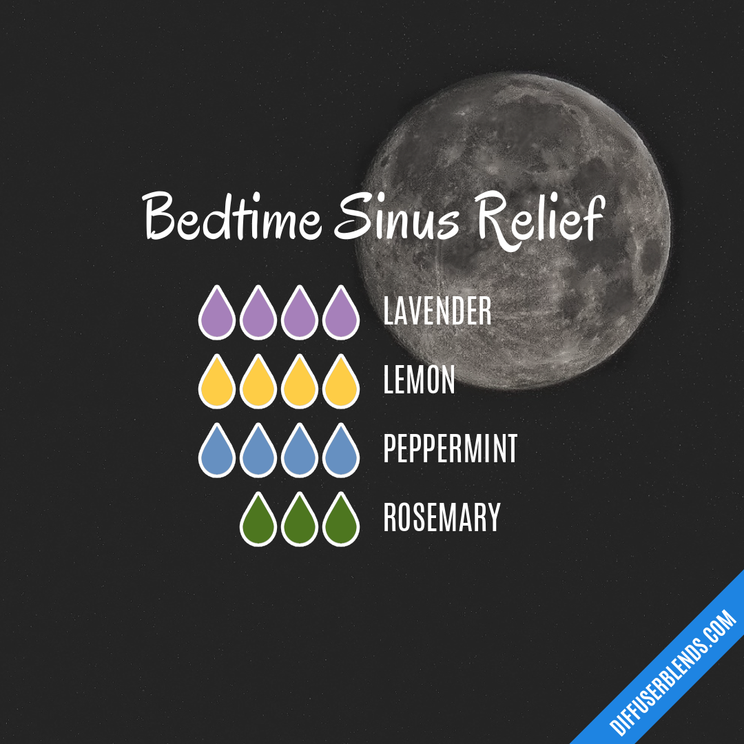 Bedtime Sinus Relief — Essential Oil Diffuser Blend