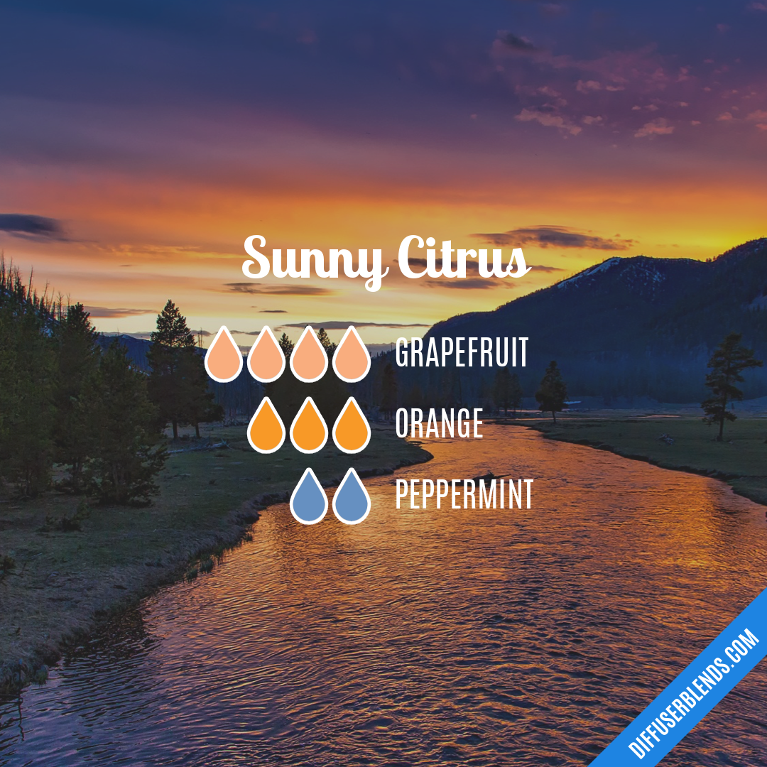 Sunny Citrus — Essential Oil Diffuser Blend