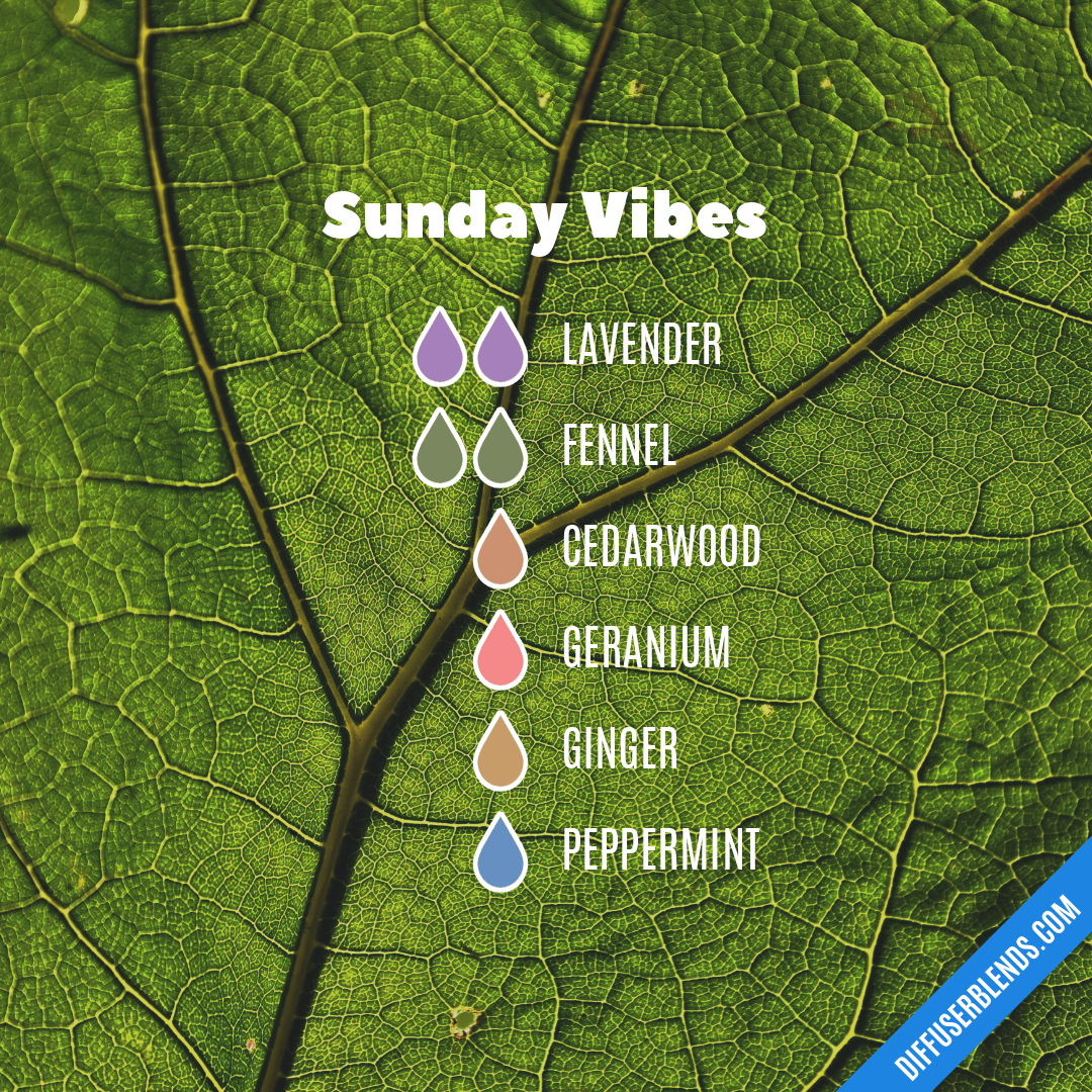 Sunday Vibes — Essential Oil Diffuser Blend