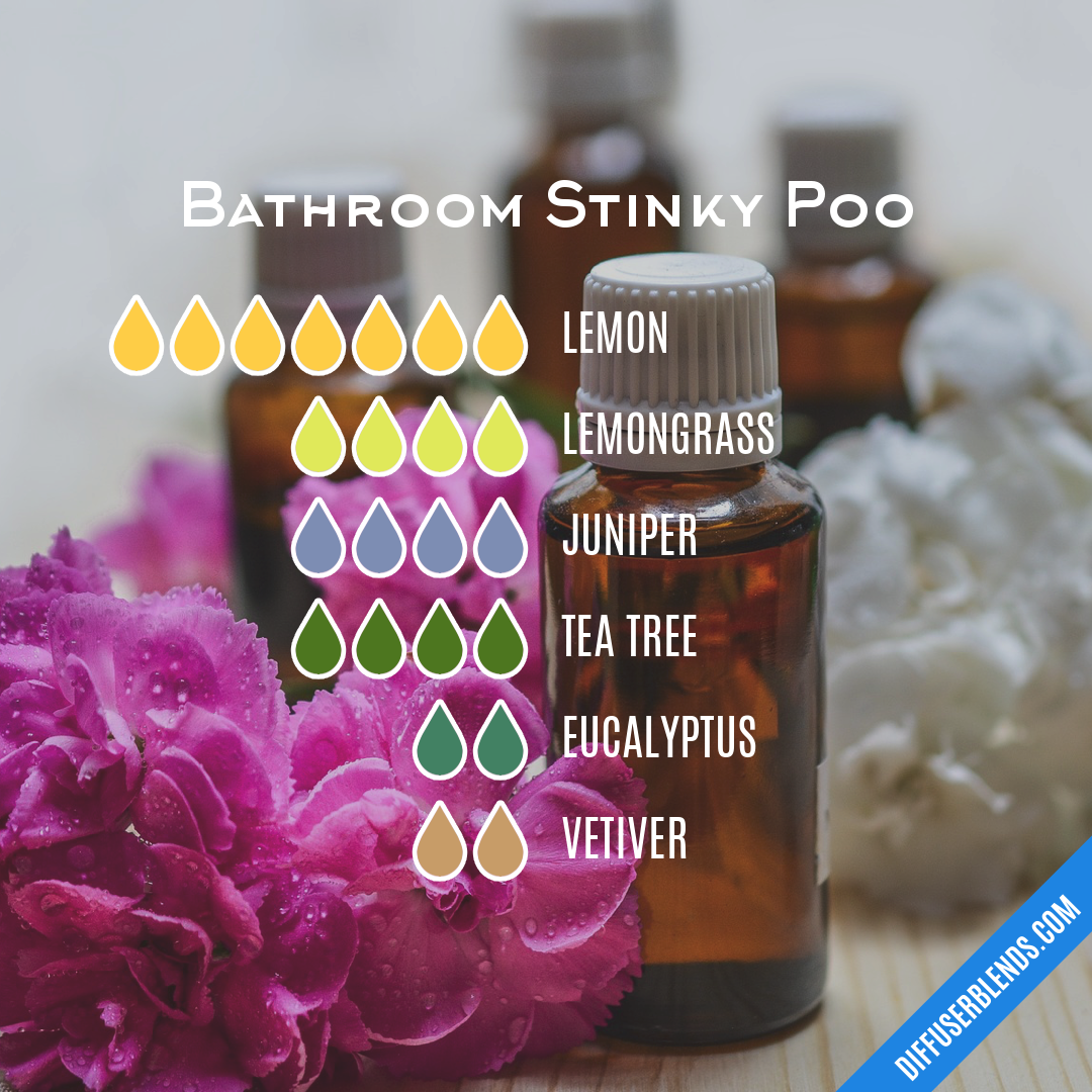 Bathroom Stinky Poo — Essential Oil Diffuser Blend