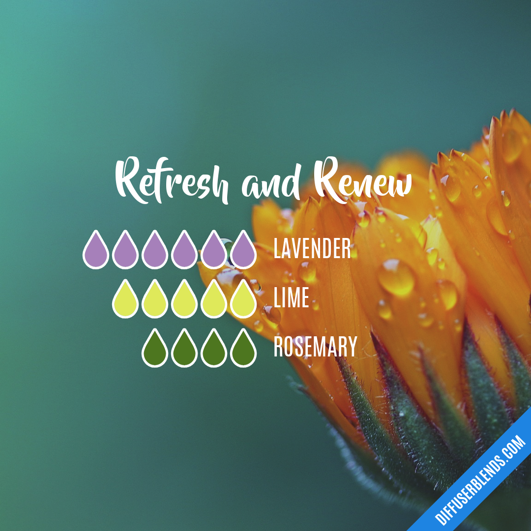 Refresh and Renew — Essential Oil Diffuser Blend