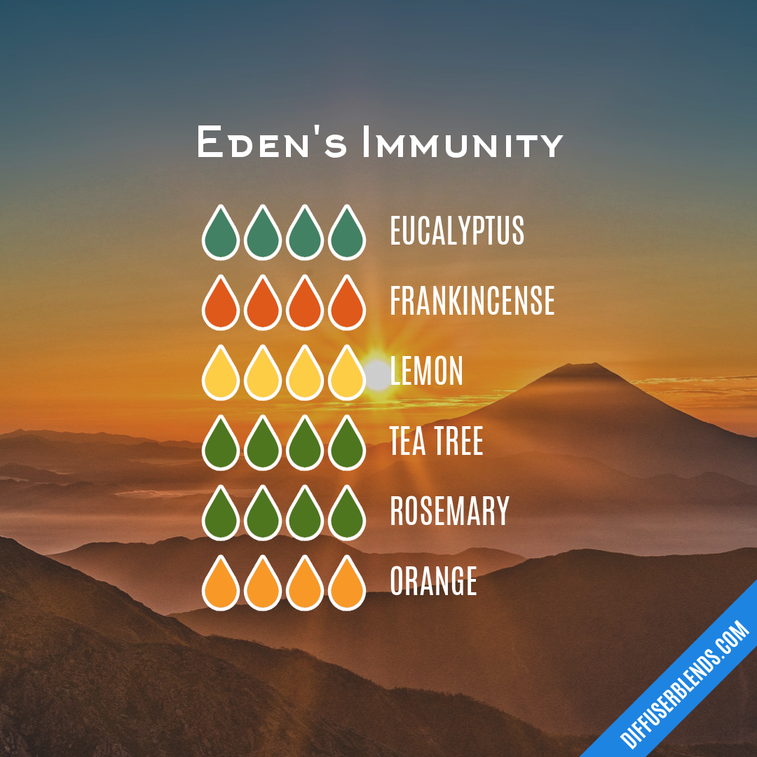 Eden's Immunity — Essential Oil Diffuser Blend