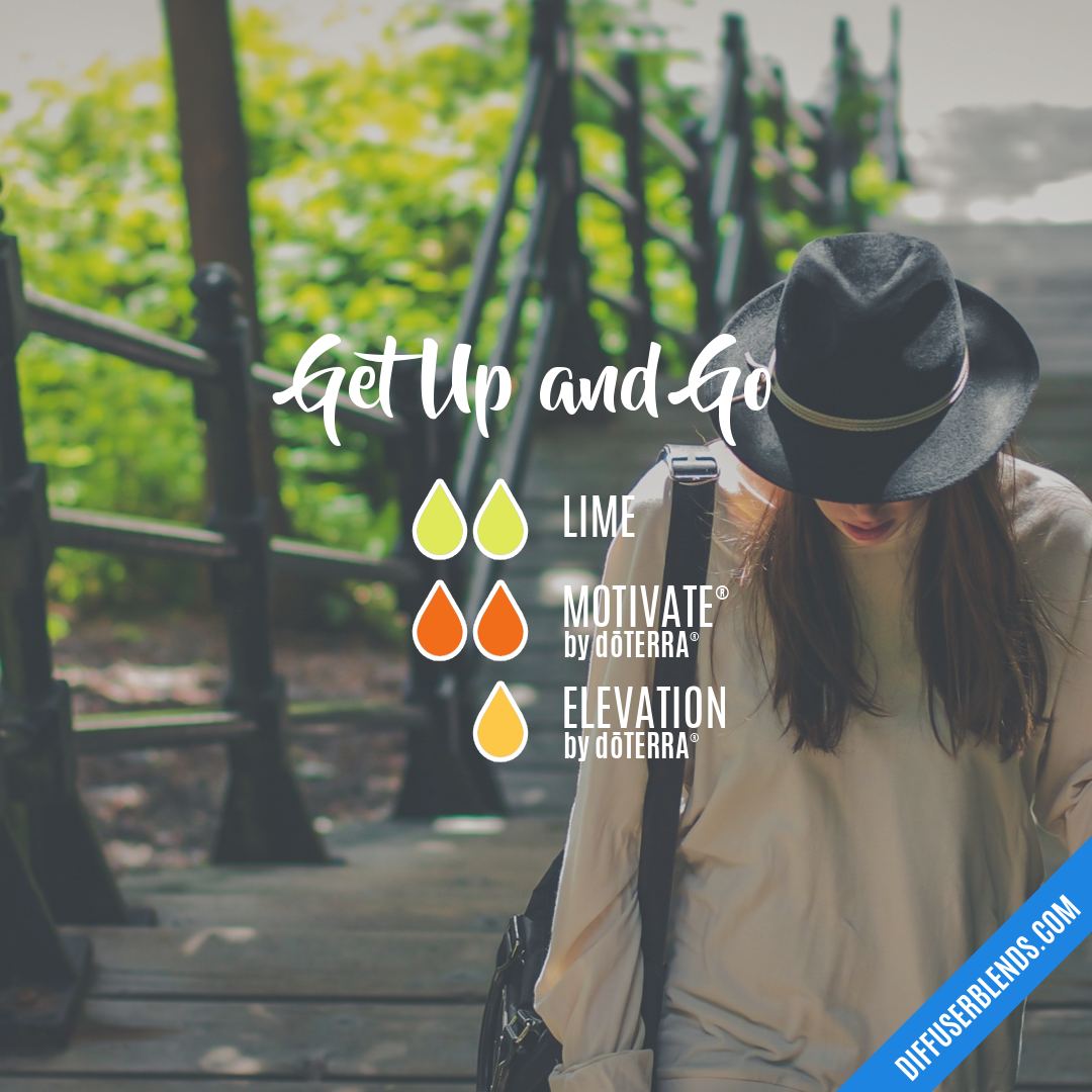 Get Up and Go — Essential Oil Diffuser Blend
