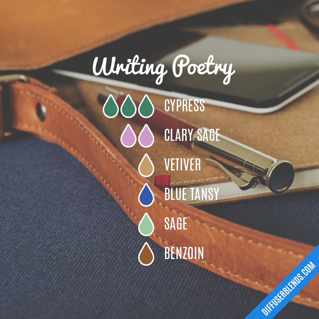 Writing Poetry — Essential Oil Diffuser Blend