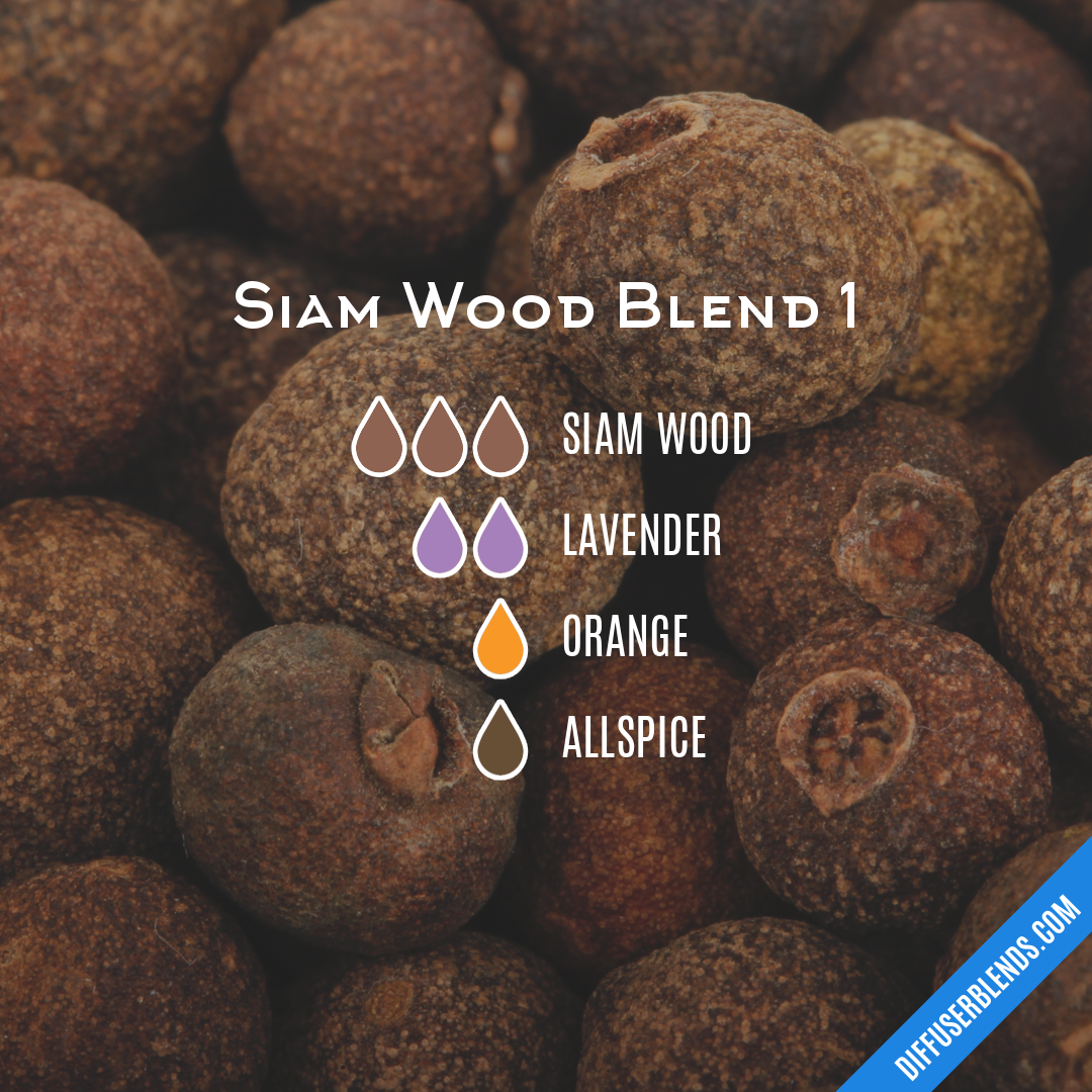 Siam Wood Blend 1 — Essential Oil Diffuser Blend