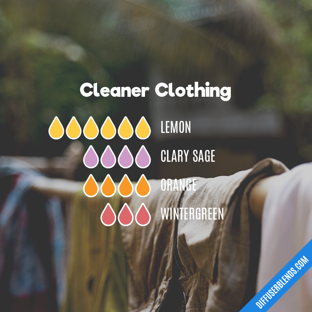 Cleaner Clothing — Essential Oil Diffuser Blend