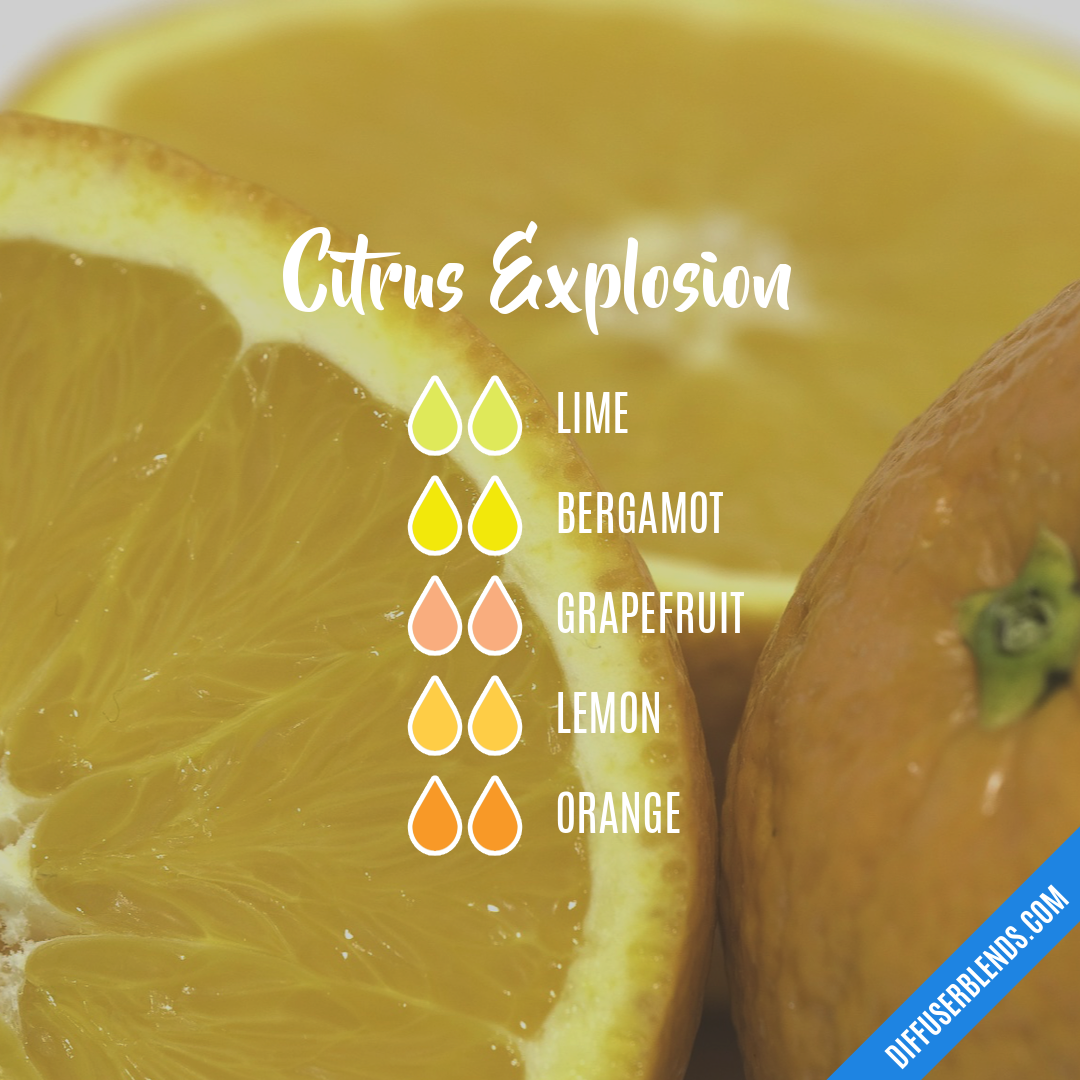 Citrus Explosion — Essential Oil Diffuser Blend