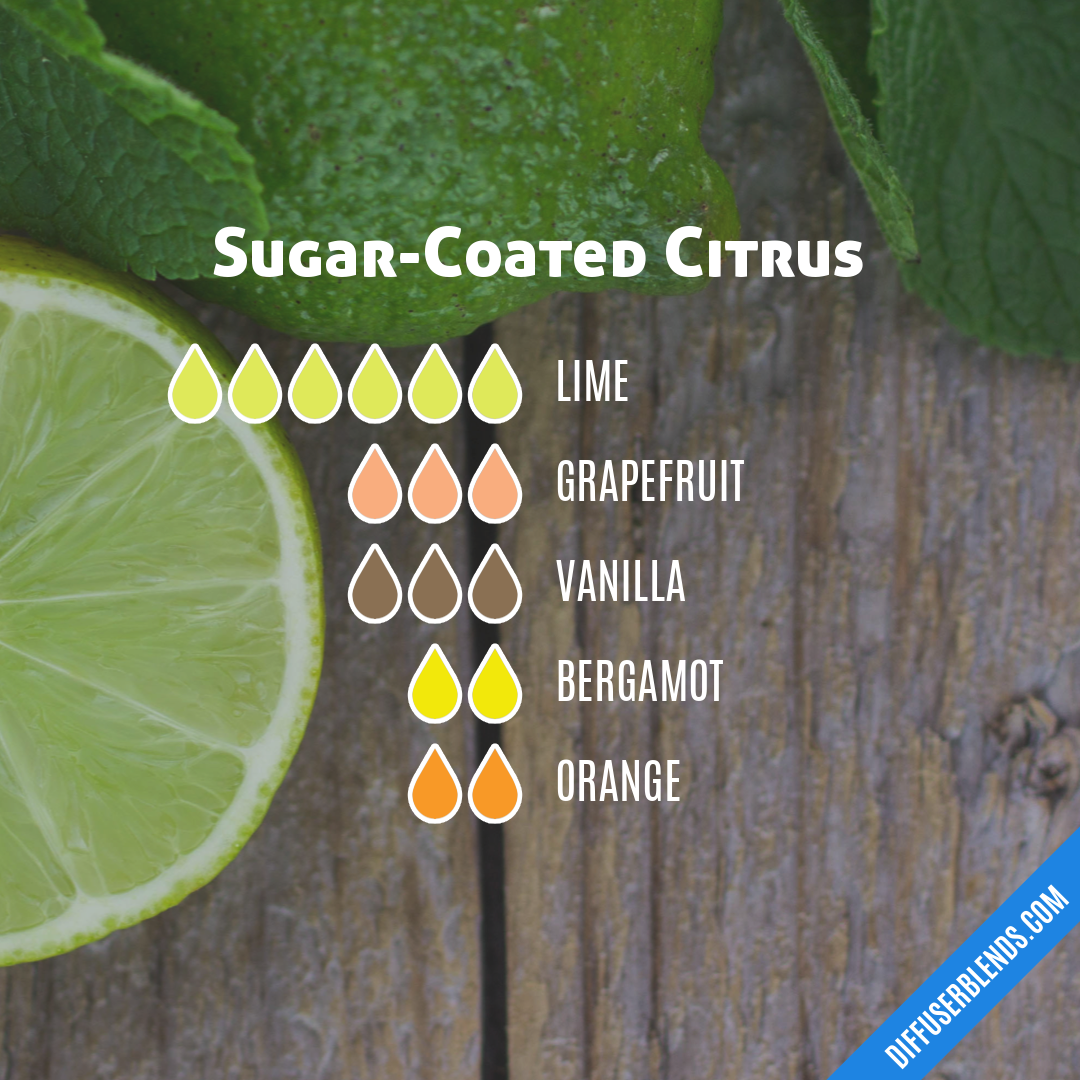 Sugar-Coated Citrus — Essential Oil Diffuser Blend