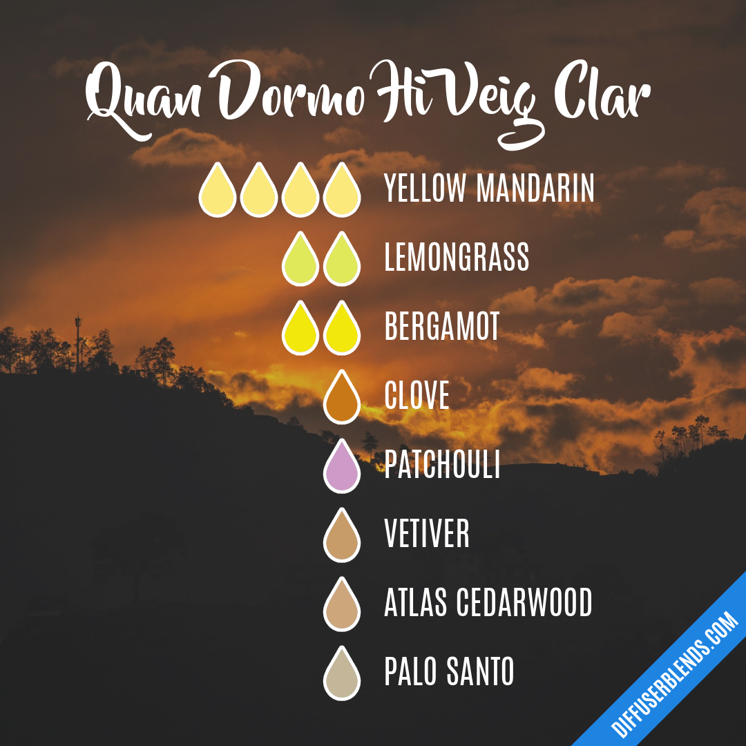 Quan Dormo Hi Veig Clar — Essential Oil Diffuser Blend