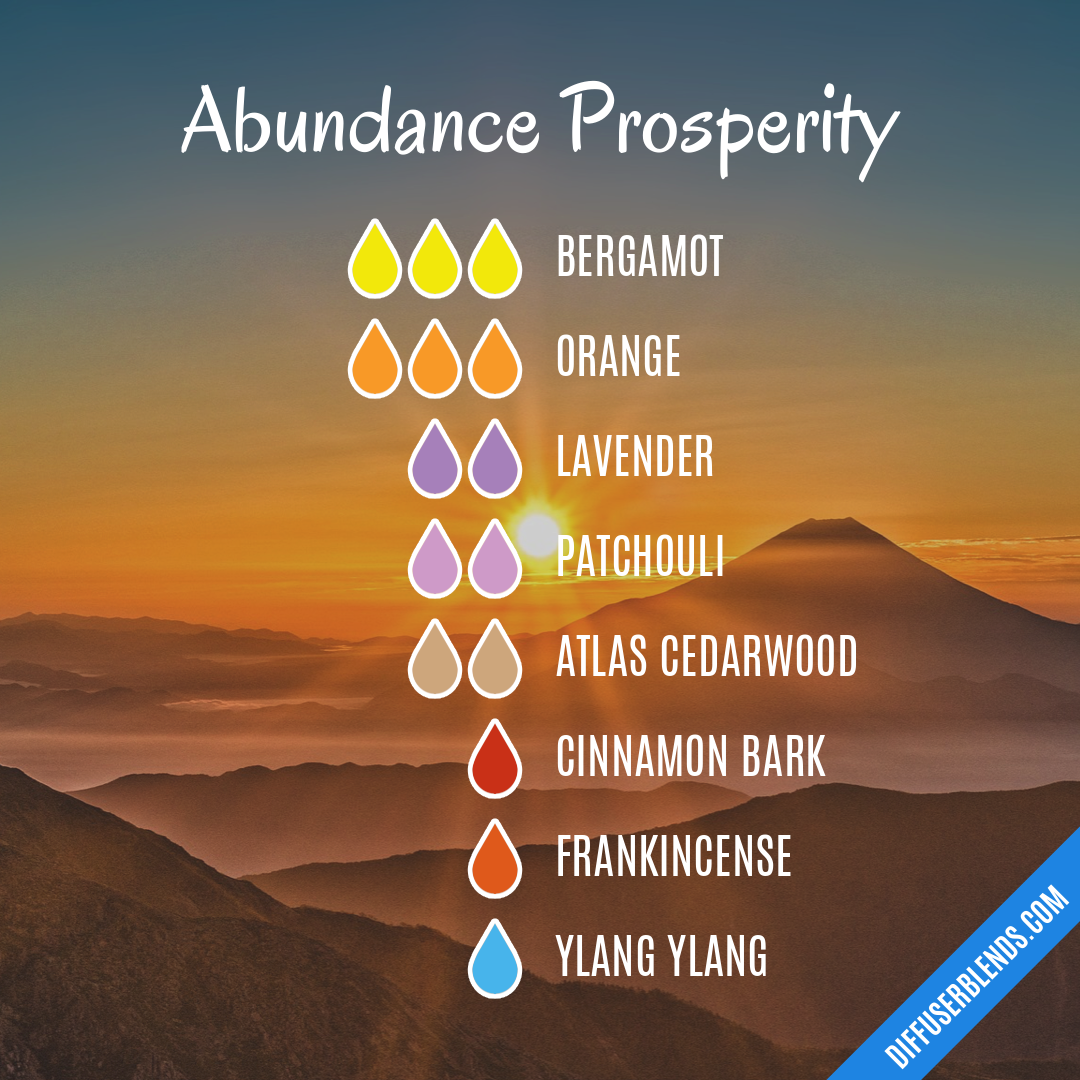 Abundance Prosperity — Essential Oil Diffuser Blend
