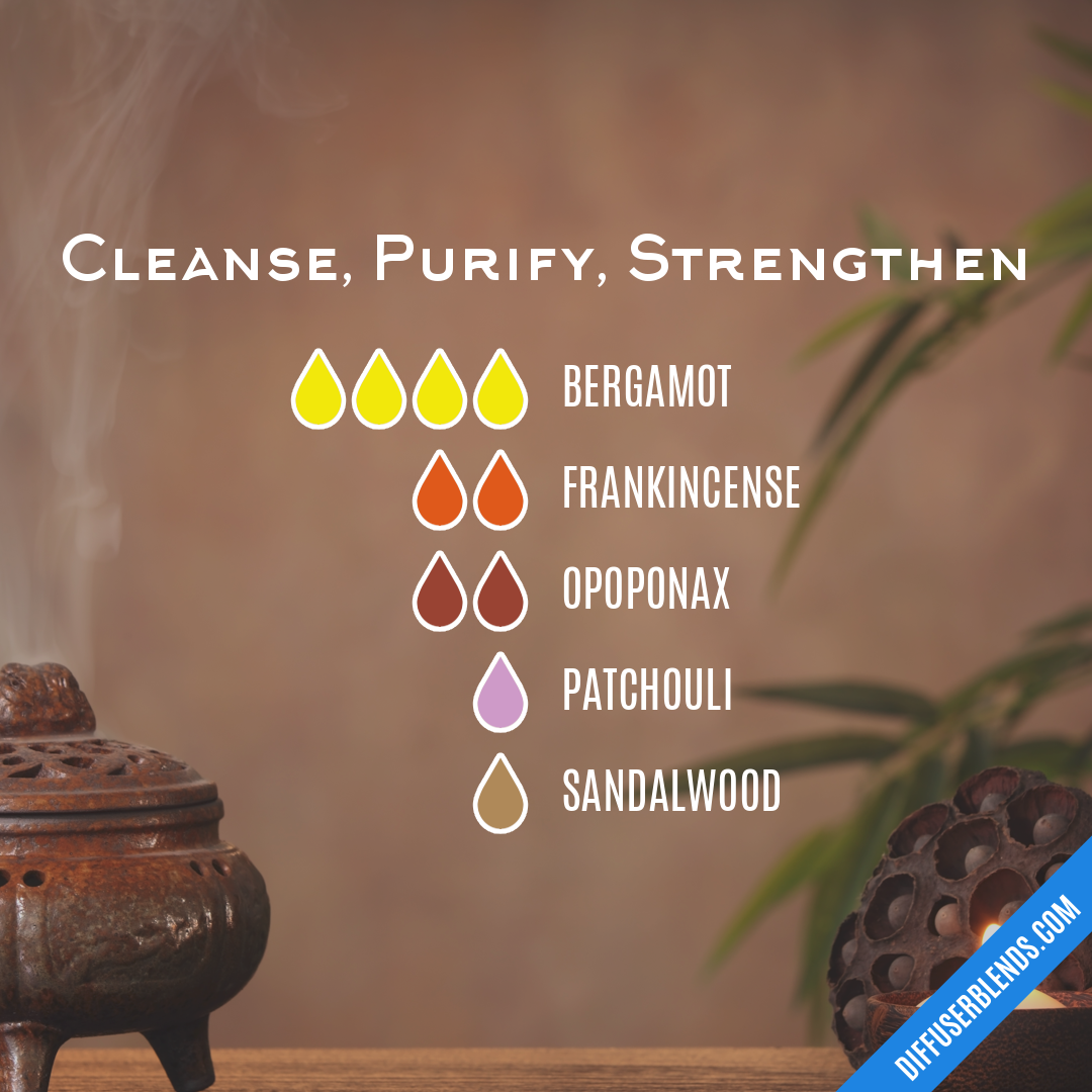 Cleanse, Purify, Strengthen — Essential Oil Diffuser Blend