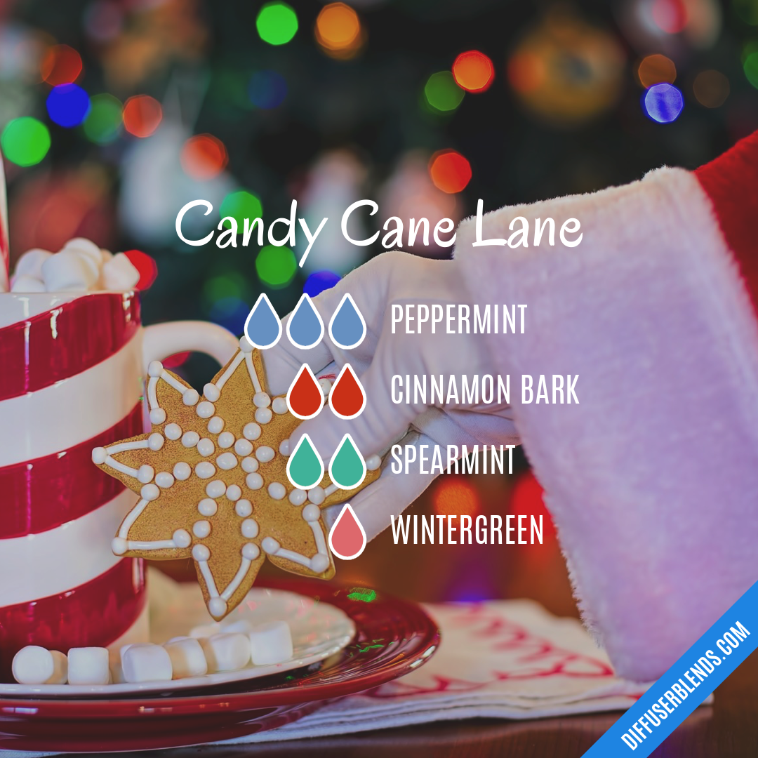 Candy Cane Lane — Essential Oil Diffuser Blend