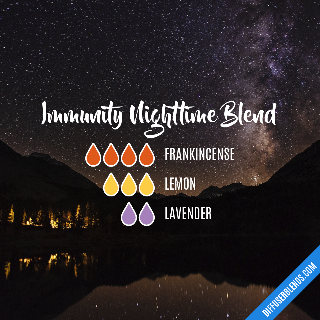 Immunity Nighttime Blend | DiffuserBlends.com