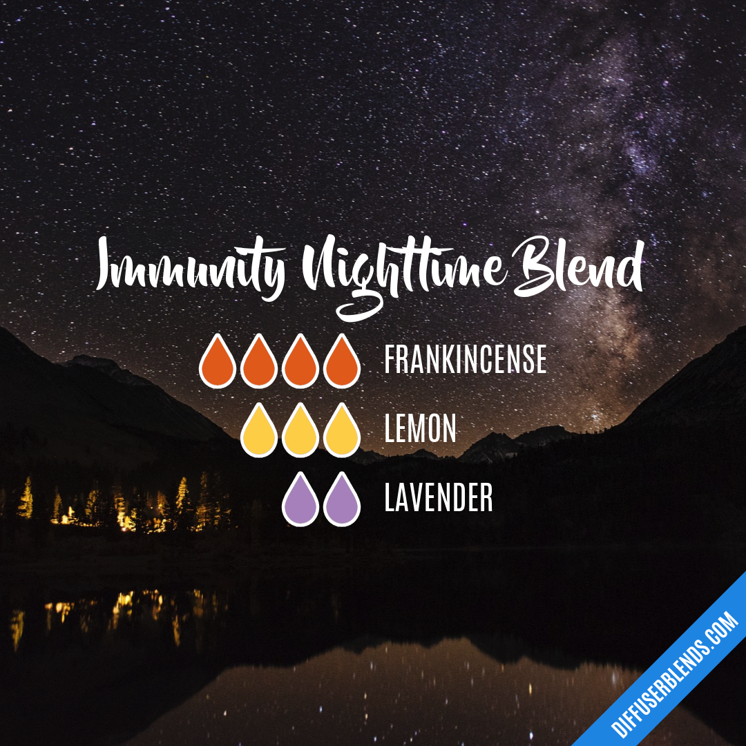 Immunity Nighttime Blend — Essential Oil Diffuser Blend