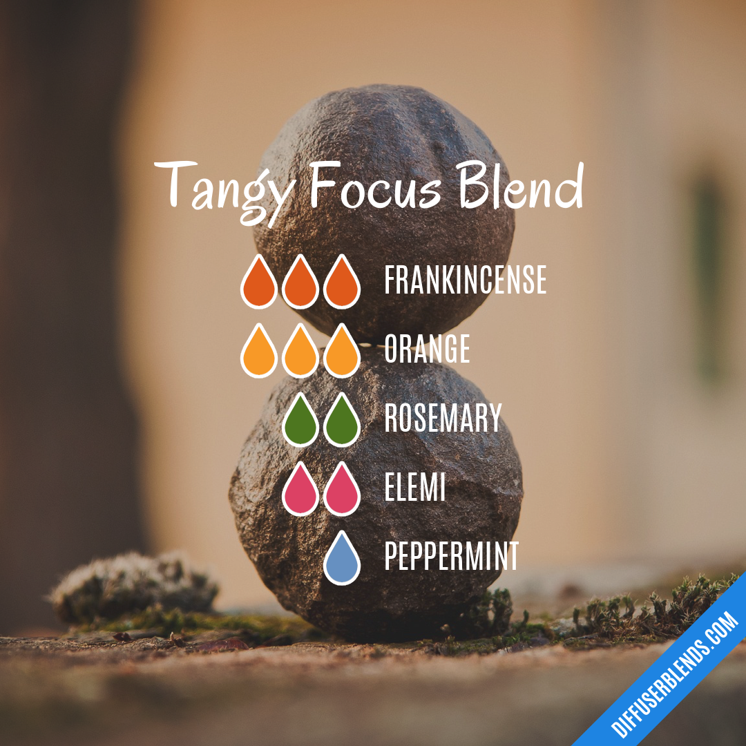 Tangy Focus Blend — Essential Oil Diffuser Blend