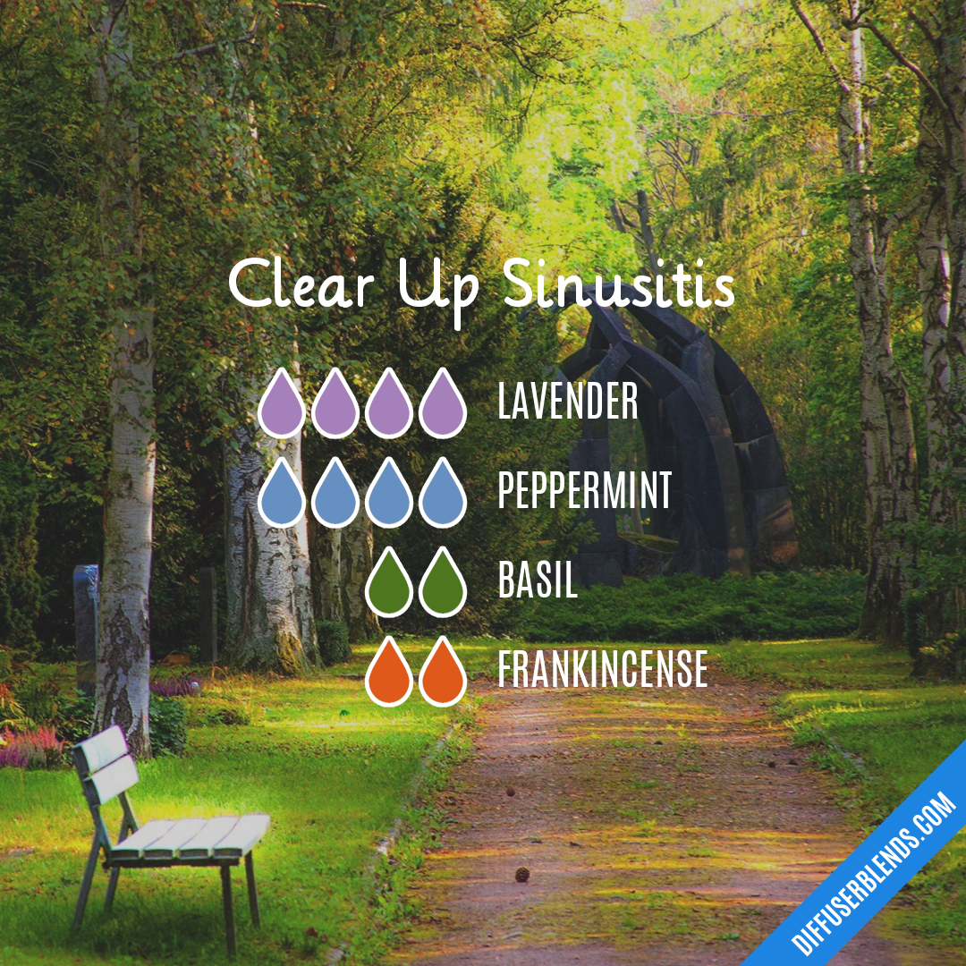 Clear Up Sinusitis — Essential Oil Diffuser Blend