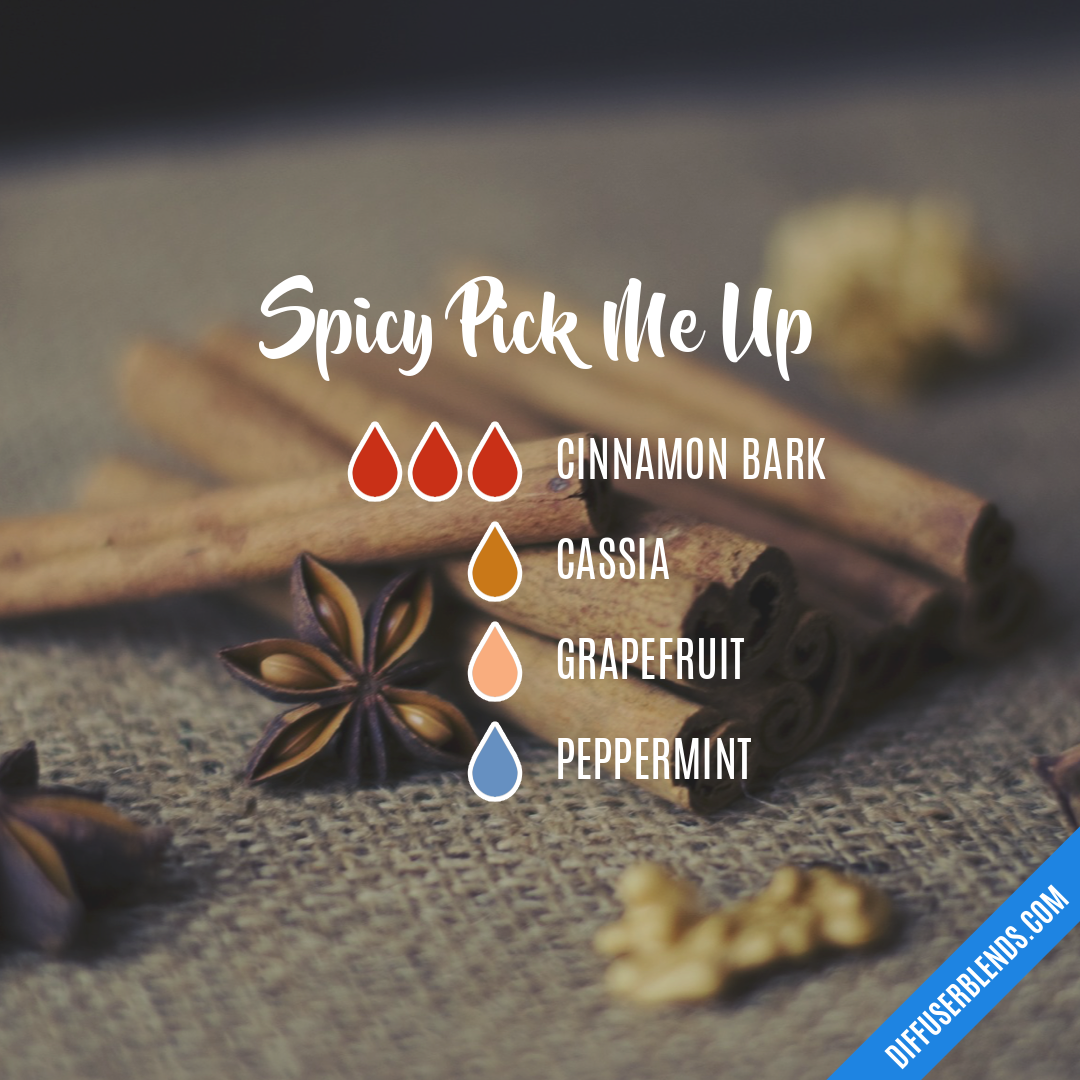 Spicy Pick Me Up — Essential Oil Diffuser Blend