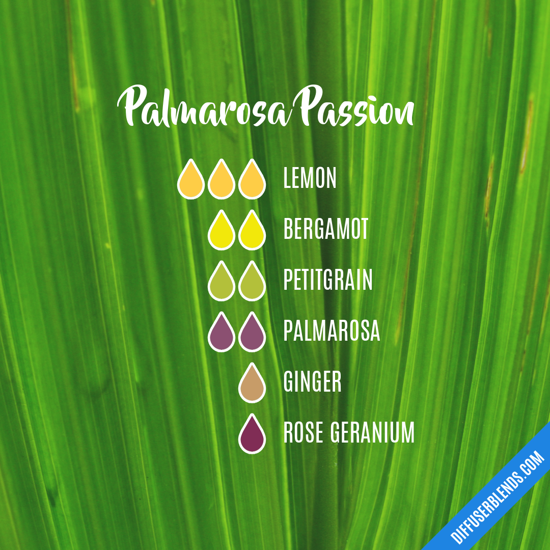 Palmarosa Passion — Essential Oil Diffuser Blend