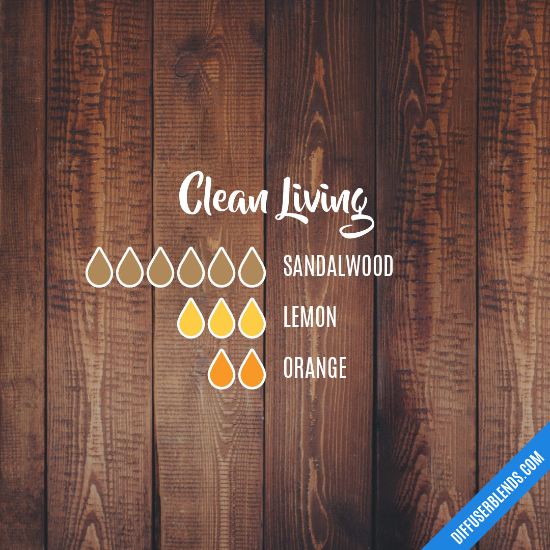 Clean Living — Essential Oil Diffuser Blend