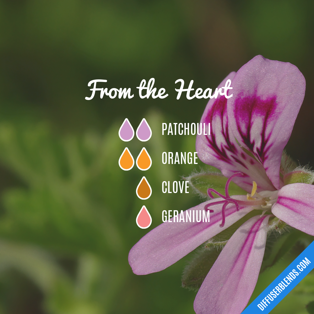 From the Heart — Essential Oil Diffuser Blend
