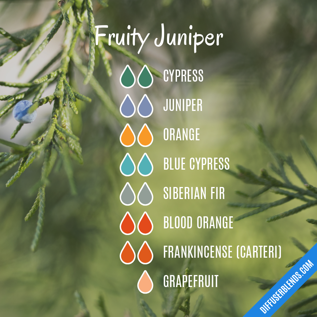Fruity Juniper — Essential Oil Diffuser Blend