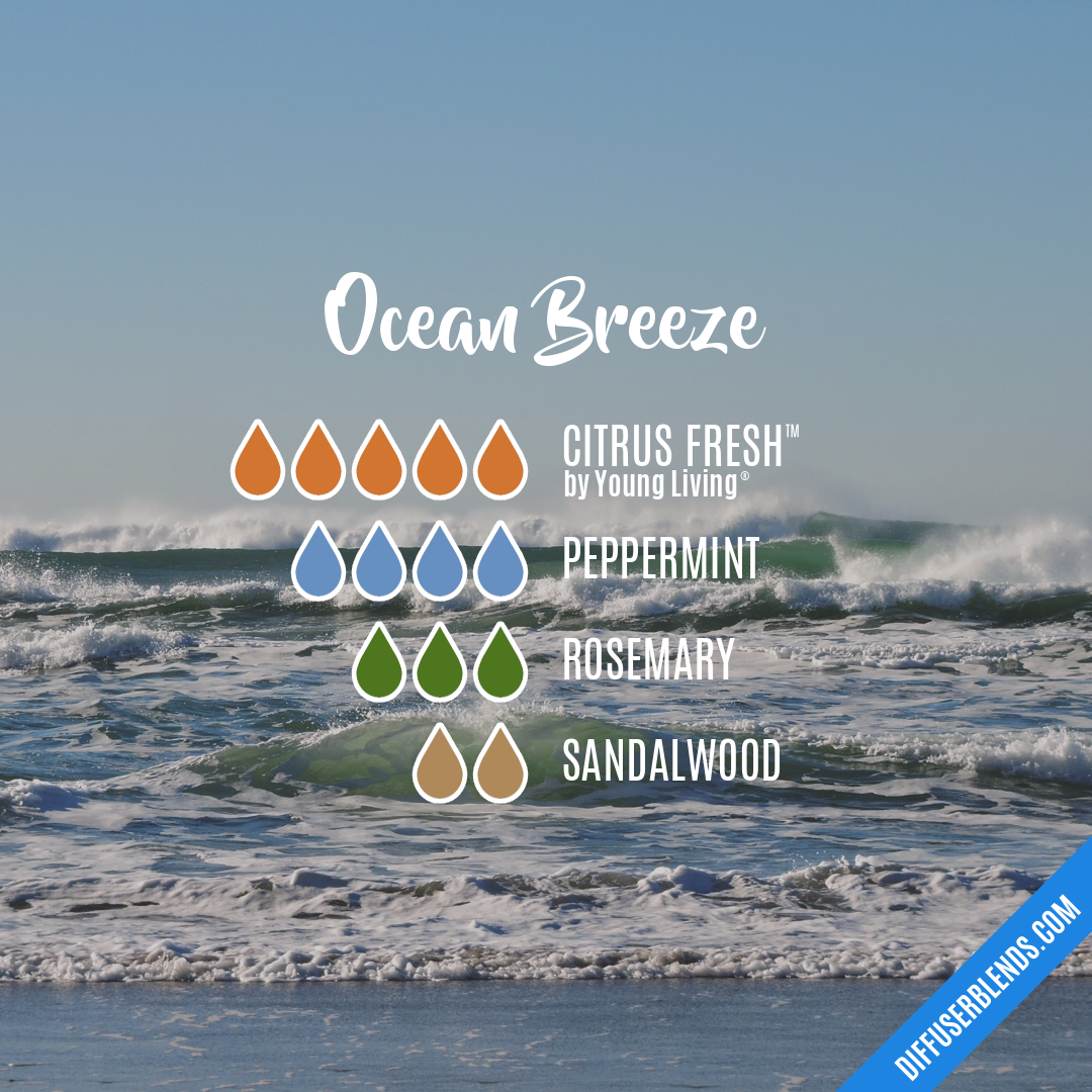 Ocean Breeze — Essential Oil Diffuser Blend