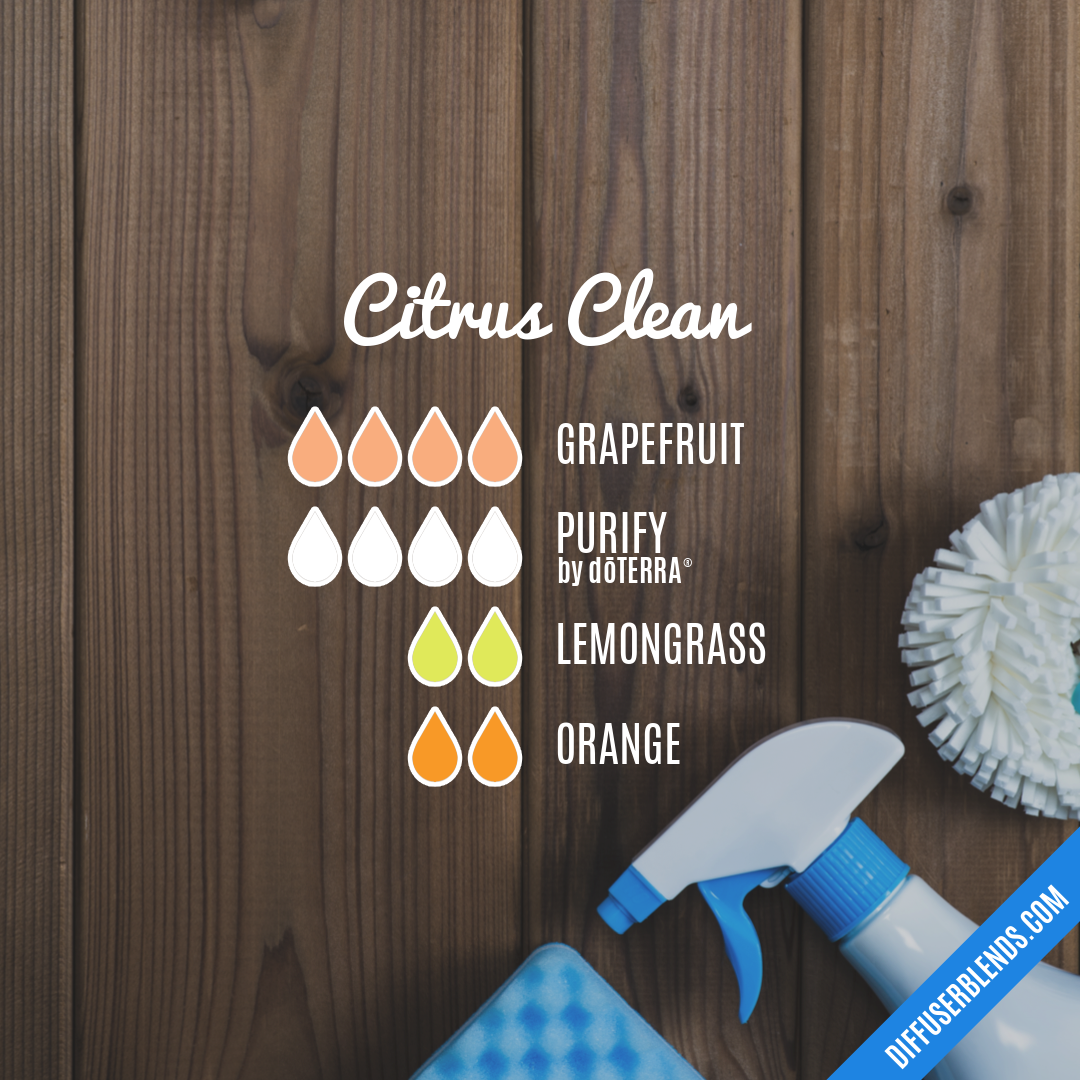 Citrus Clean — Essential Oil Diffuser Blend
