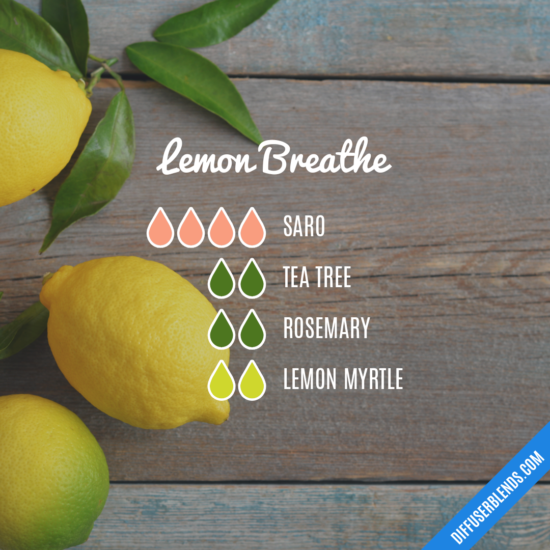 Lemon Breathe — Essential Oil Diffuser Blend