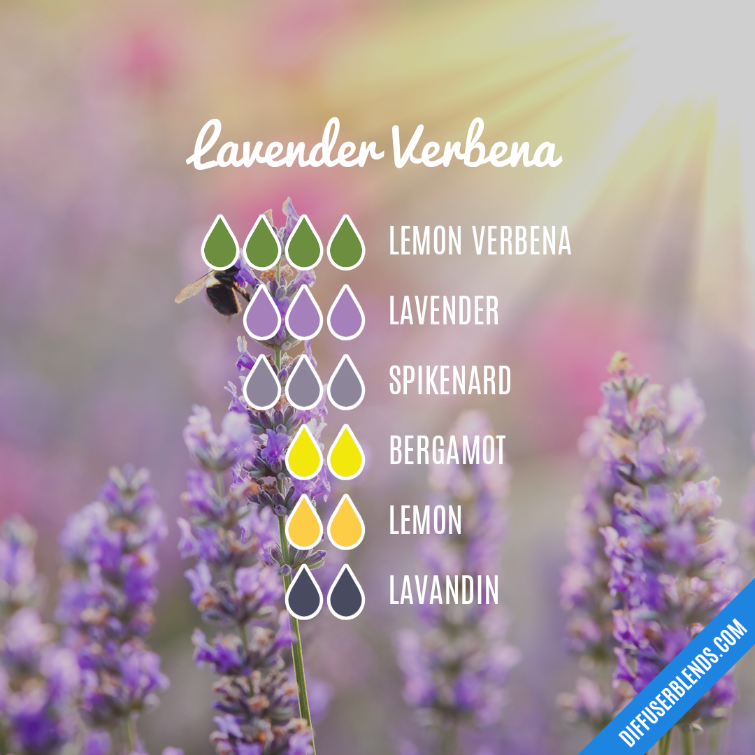 Lavender Verbena — Essential Oil Diffuser Blend