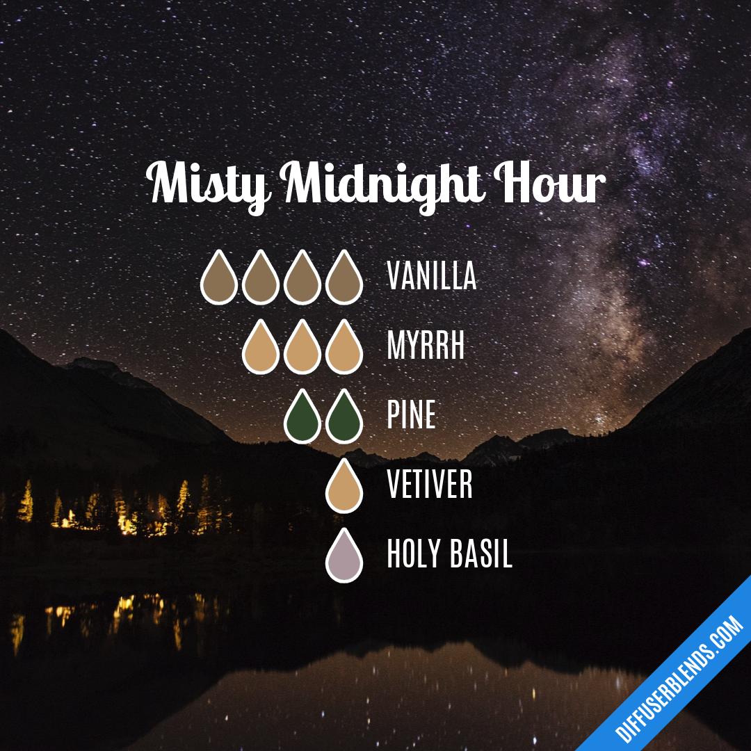 Misty Midnight Hour — Essential Oil Diffuser Blend