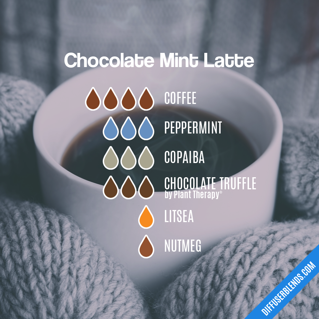 Chocolate Mint Latte — Essential Oil Diffuser Blend