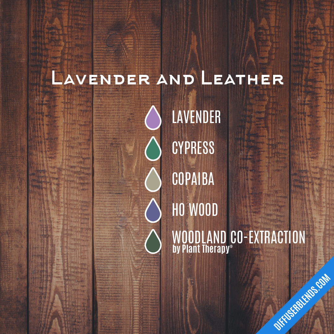 Lavender and Leather — Essential Oil Diffuser Blend